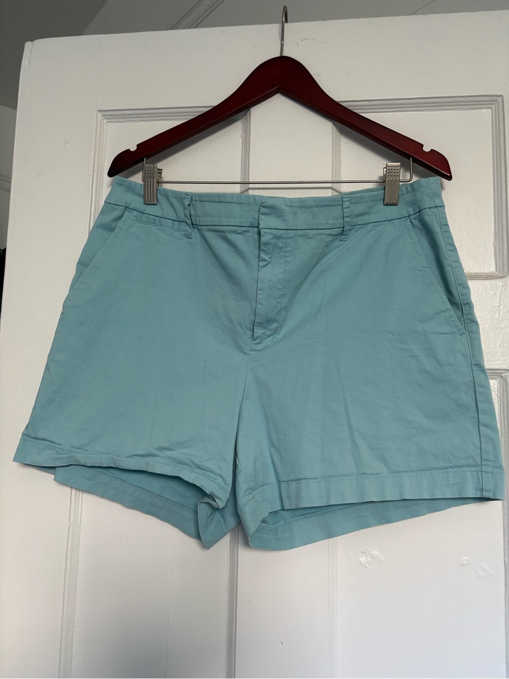 a new day Turquoise Blue Stretch Waist Shorts